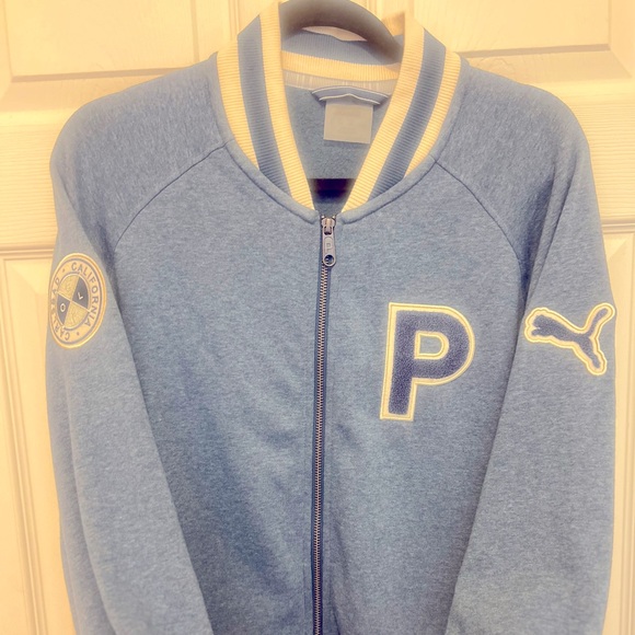 Puma men’s Letterman jacket size large - Picture 1 of 11